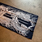 TENUGUI VERSION 伝統工芸 手ぬぐい KURIKARA side-A NAVY BLACK