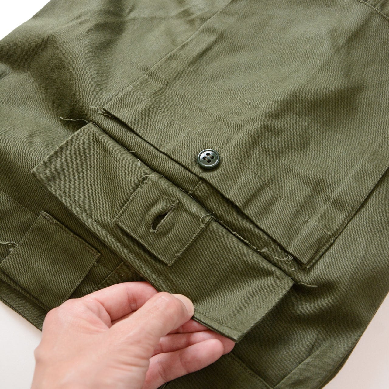 デッドストック】65式作業服 ボトムス 陸上自衛隊 官給品｜ダブルニー