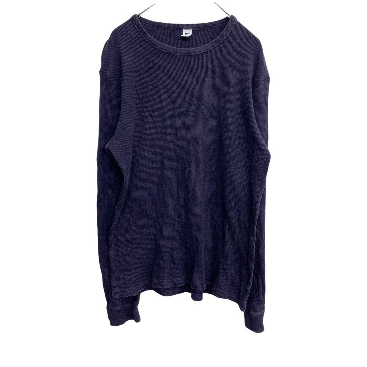 GAP 長袖Tシャツ Mサイズ ギャップ サーマル ネイビー 丸首 古着卸 