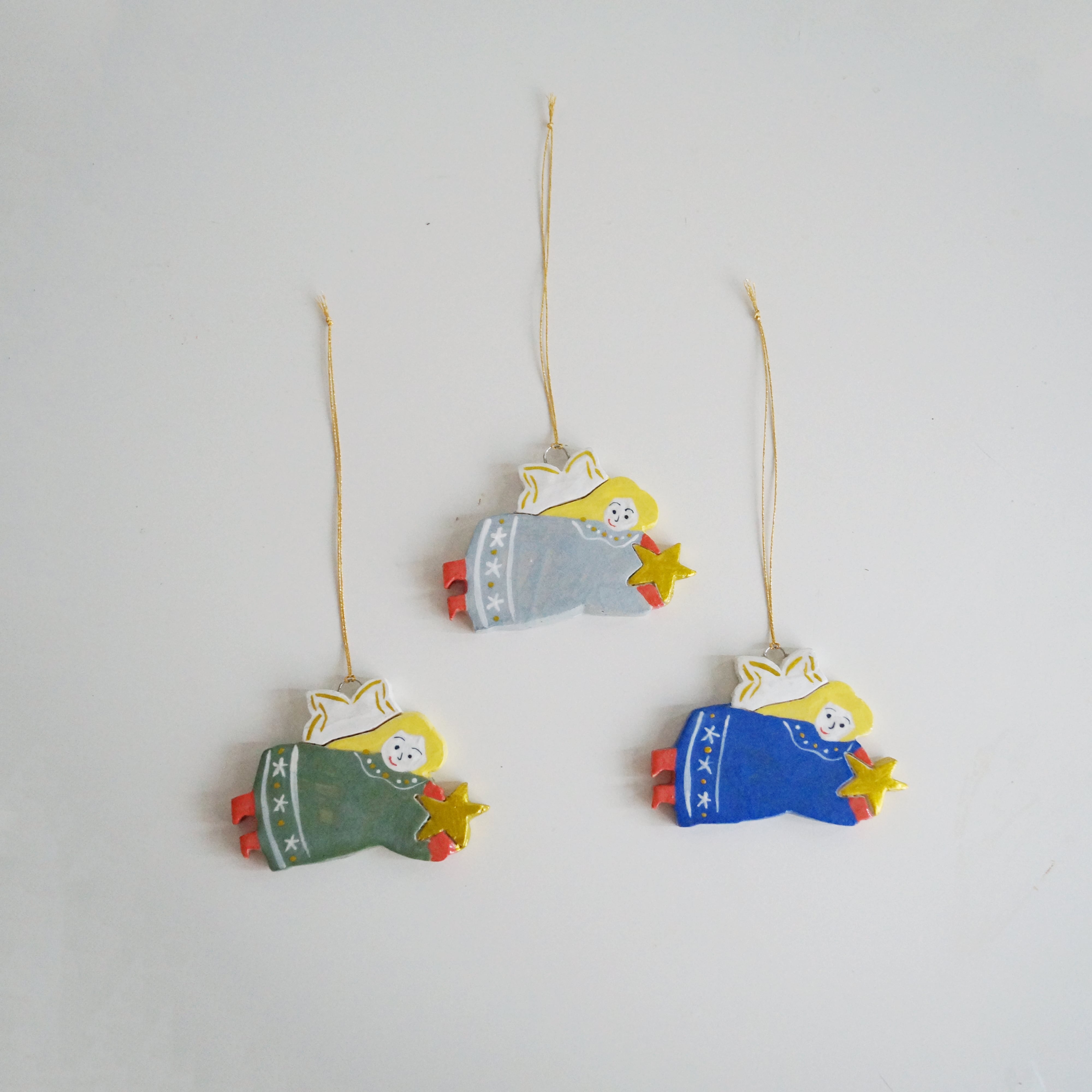 天使〔横向き〕 / Ornament | Canako Inoue official online store
