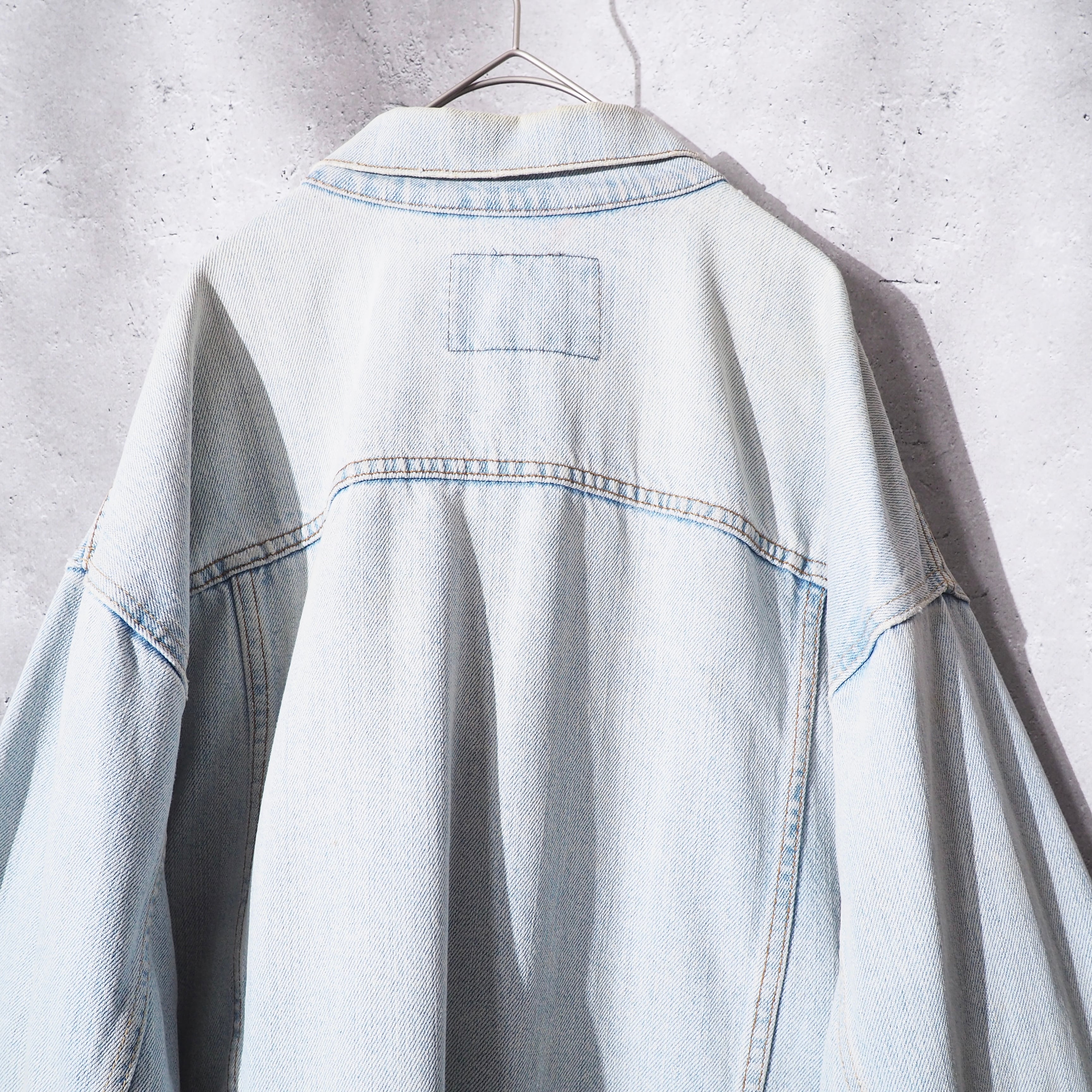 1990s " LEVI’S " Good Fade × Over silhouette vintage Denim jacket
