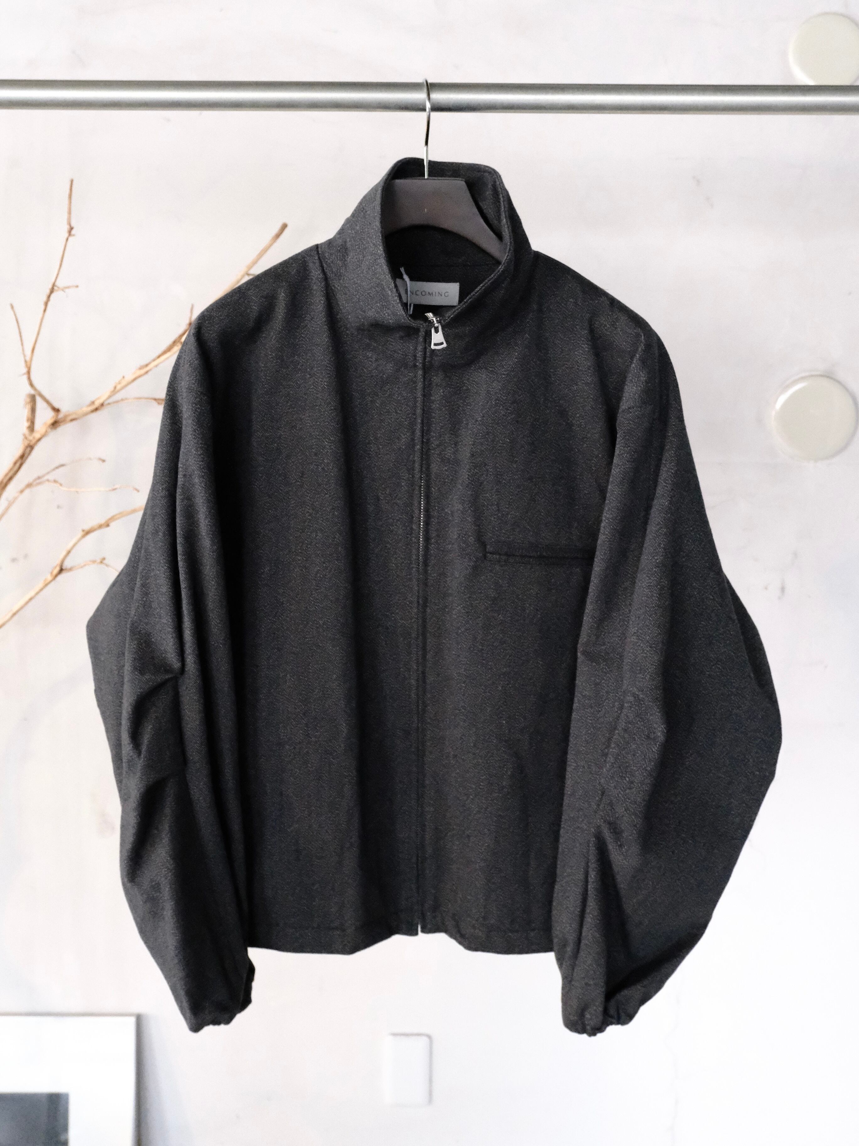 ENCOMING】 FRONT ZIP BLOUSON | THE OUR