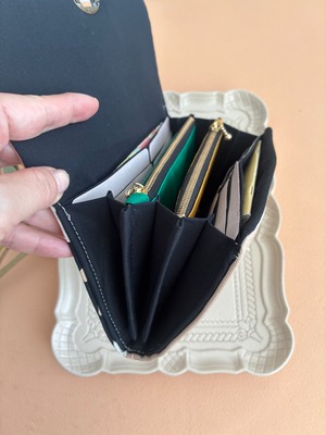 家計のやりくり長財布・チューリップベージュ