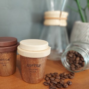 【受注】Takeout Coffee＆Cocoa　木製テイクアウト　コーヒー＆ココア
