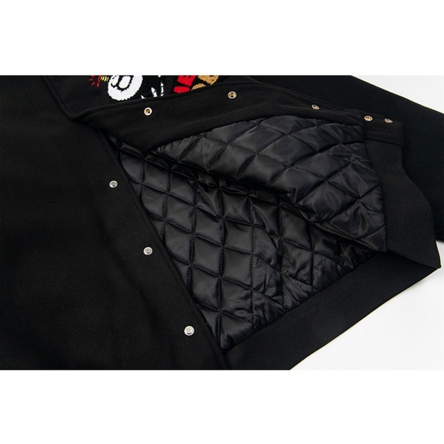 ワッペングラフィックオーバーブルゾン 2col R00775