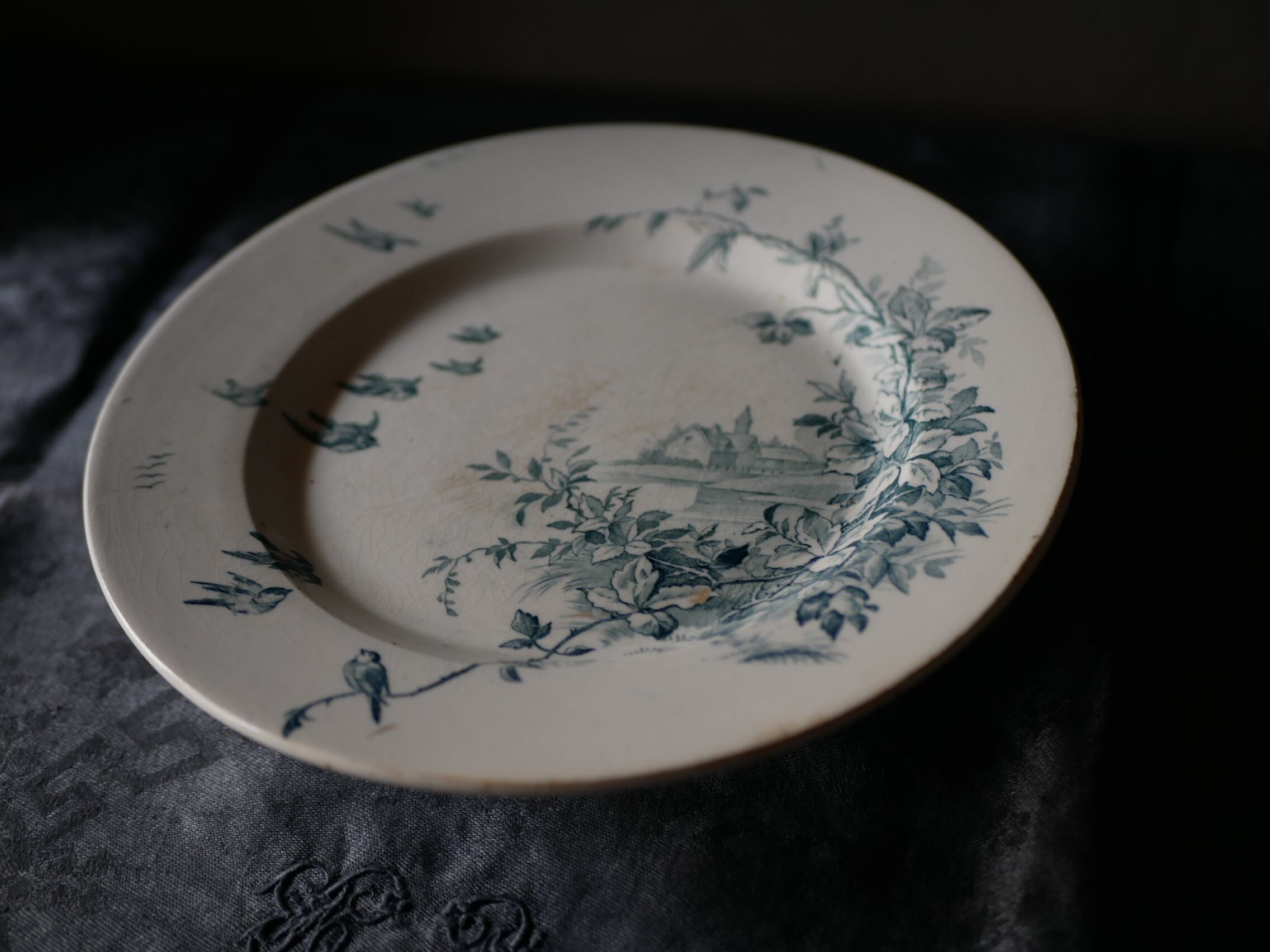 コンポティエ GIEN ジアン フルーツスタンド ケーキスタンド フランス