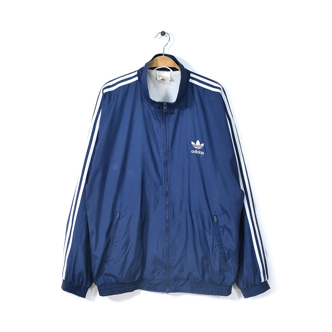 adidas キルティングジャケット　コート　ネイビー　XL 00s