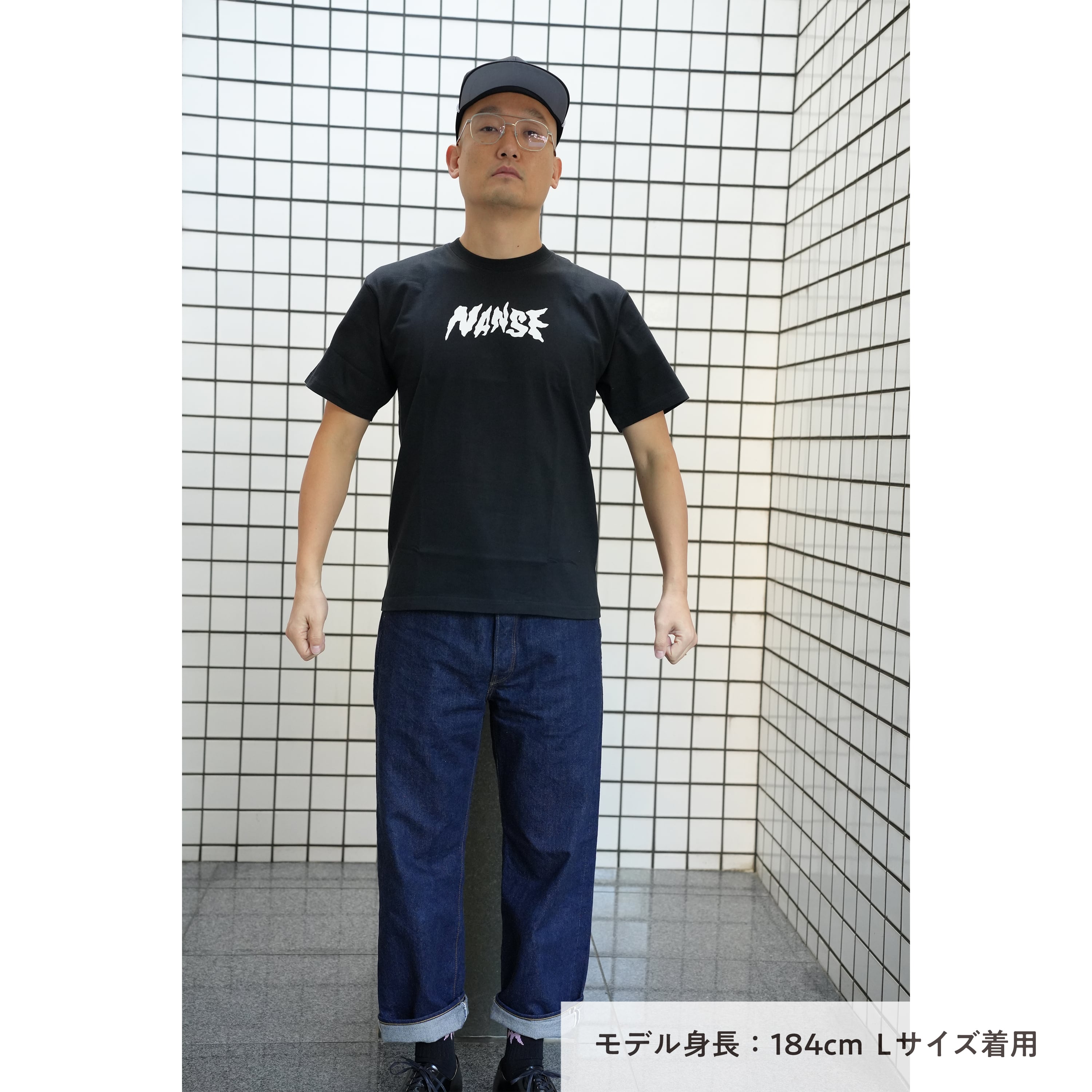 NANSE Logo T-shirt / Black | NANSE OFFICIAL ONLINE STORE