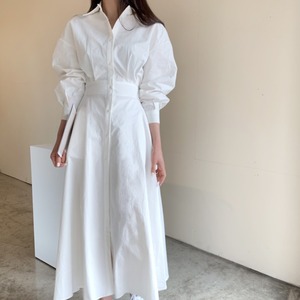 Aライン シャツ ワンピース 3412554