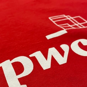 【GILDAN】企業系 pwc 会計事務所 企業ロゴ Tシャツ XL ビッグサイズ US古着 アメリカ古着