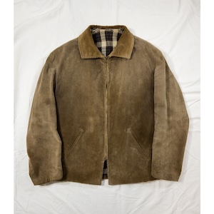 【1950-60s】"French Vintage" Beige Corduroy Blouson