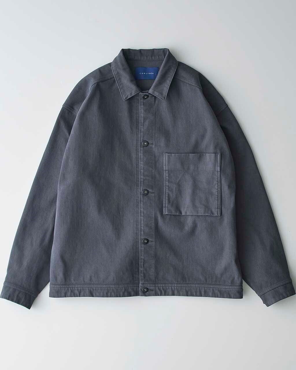 CURLYu0026Co. カーリー シャツ【M】 253-230822]Curly\u0026Co.(カーリー) REGULAR COLLAR SHIRT レギュラー