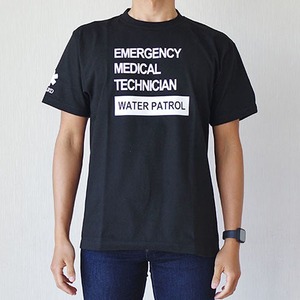 GUARD (ガード) 綿100% Tシャツ EMT WATERPATROLデザイン