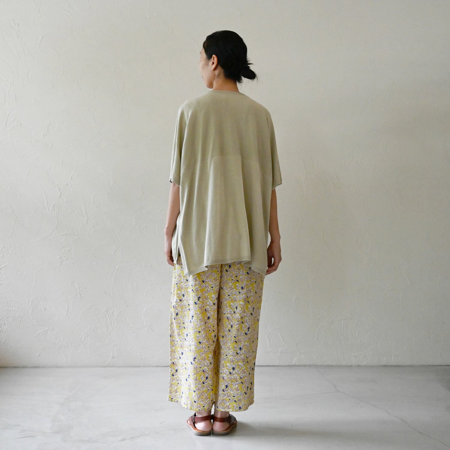 【sisam】フロントタイカーデ|オーガニックコットン