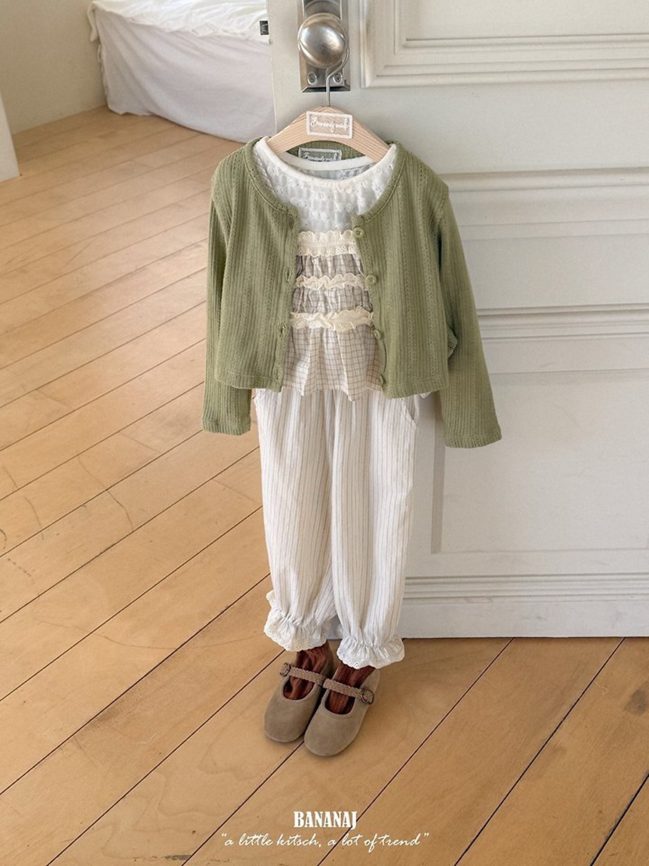 韓国子供服 / BANANA J / 26Autumn / ドロシー ブラウス / 秋服 / キッズ *XS~JS*