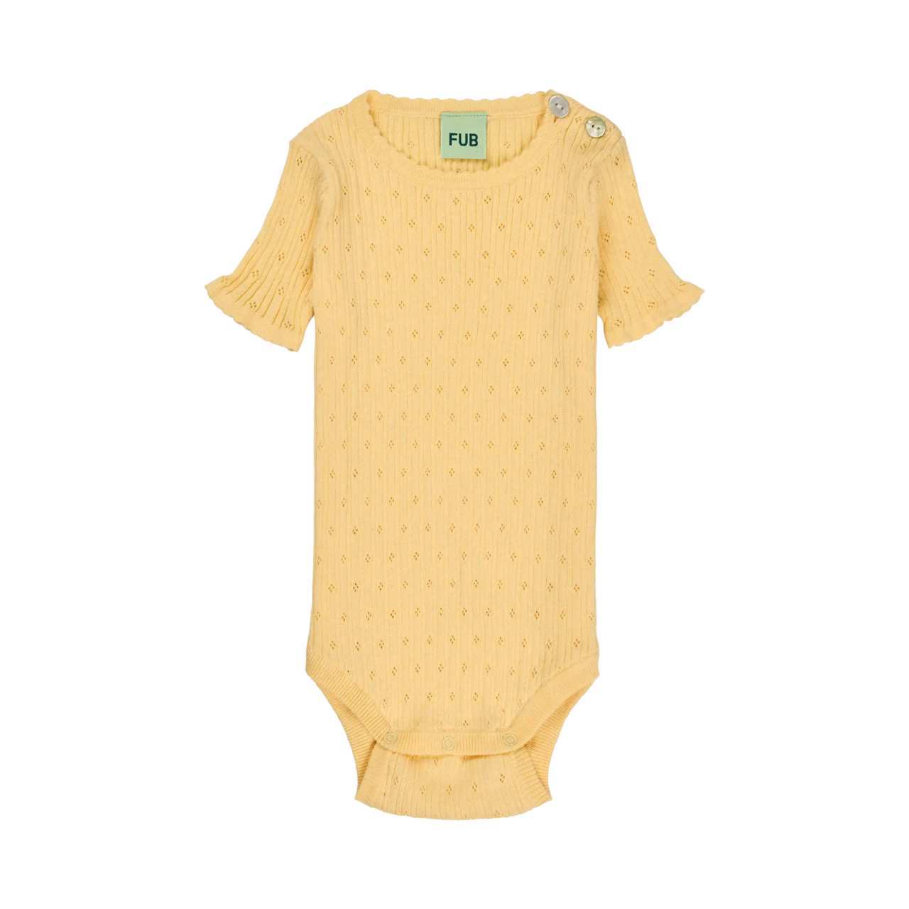 《即納》LAST1 FUB / Baby Pointelle Body  Vanilla 80size