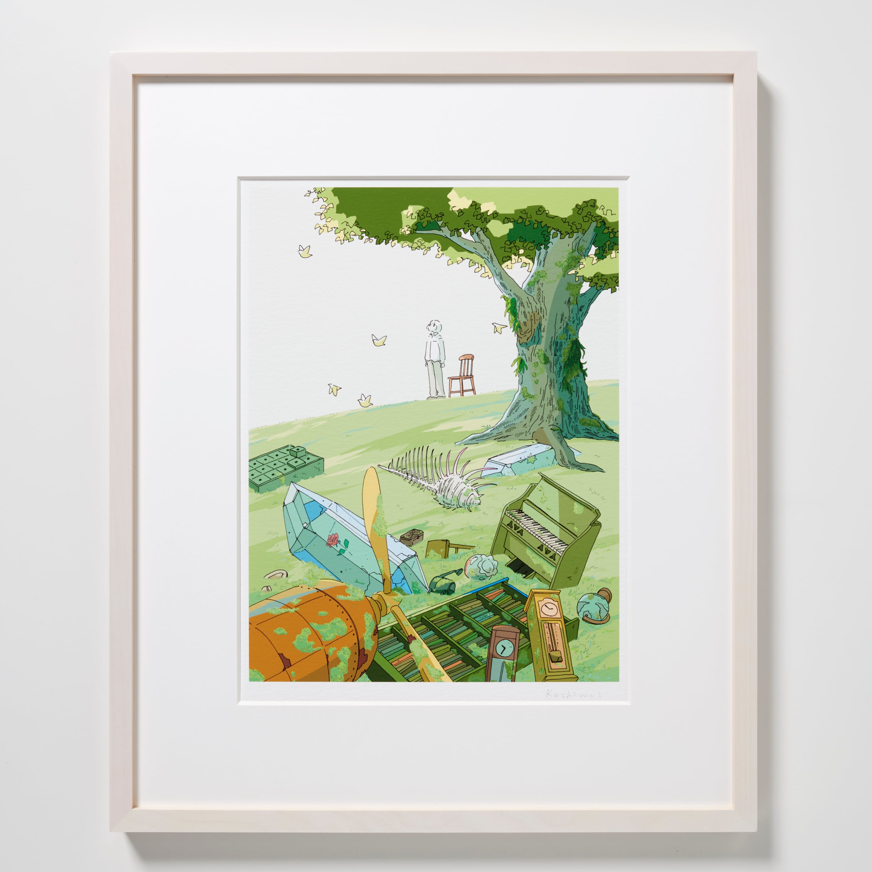 くらはしれい複製原画「私の部屋」 | 『イラストレーション』公式