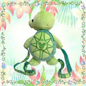 公式 オル リュック ハワイ限定 アウラニ ディズニーリゾート Olu ダッフィーのお友達 亀 カメ ダッフィー&フレンズ 新キャラクター グッズ