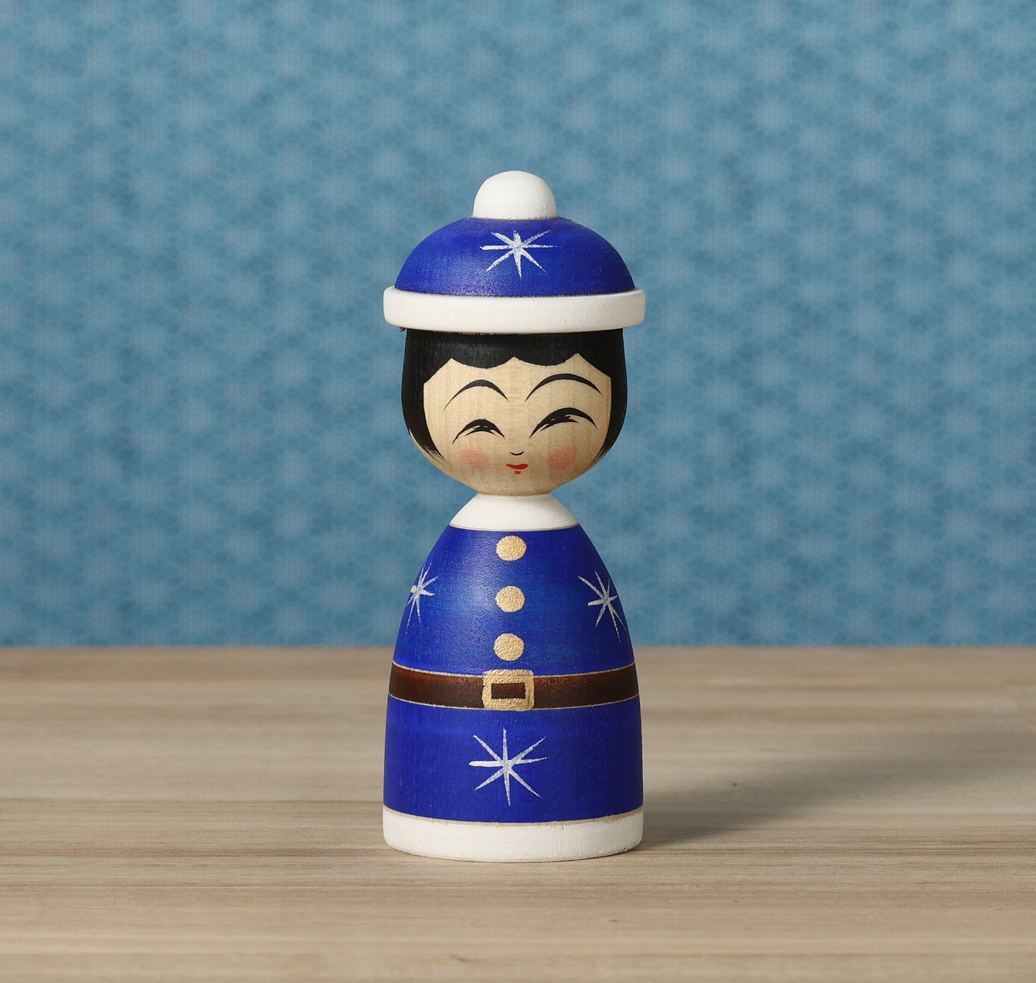 鳴子こけし Naruko kokeshi doll | 大沼秀顕工人 Hideaki OHNUMA