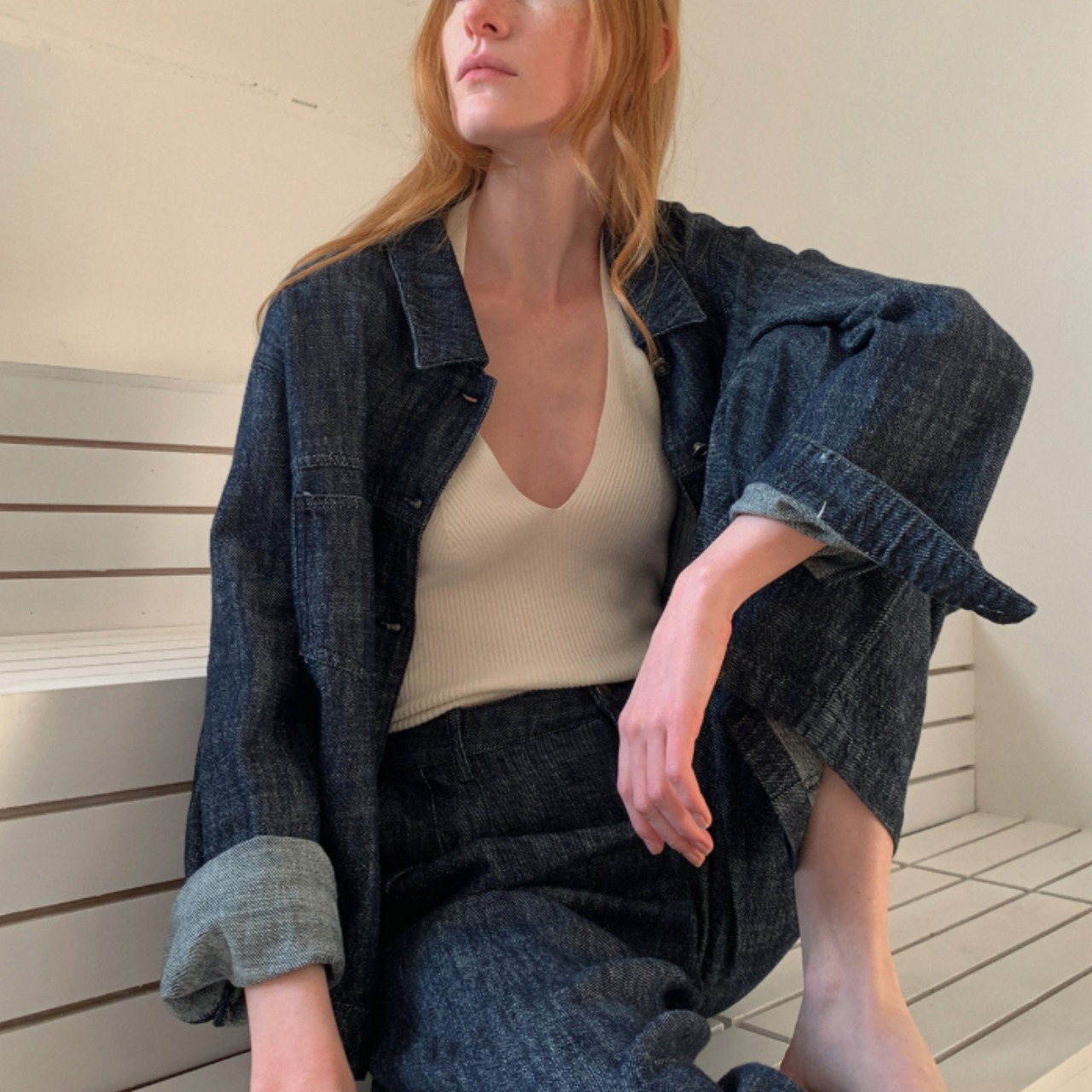 Libre Denim Shirt Jacket F0596