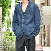 design denim tailored jacket