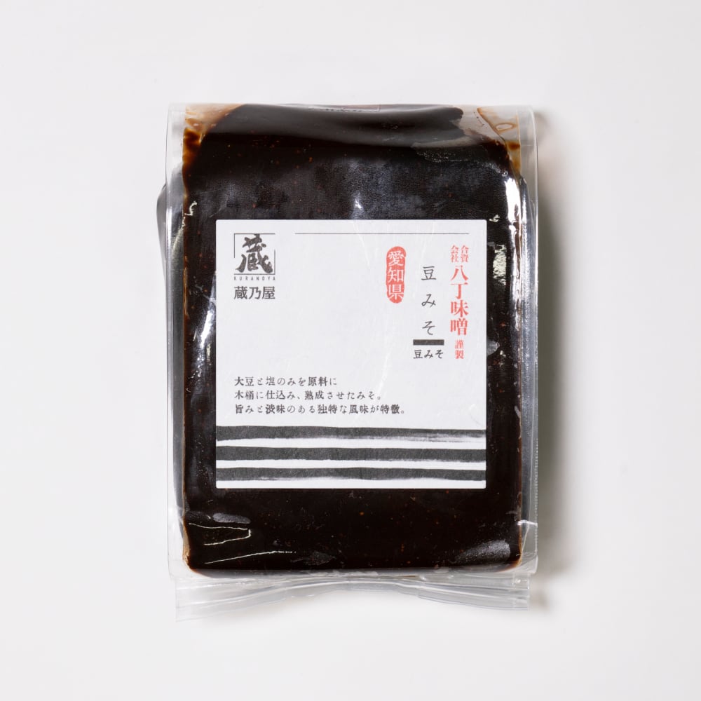 資）八丁味噌謹製 豆みそ 500g | 蔵乃屋オンラインショップ