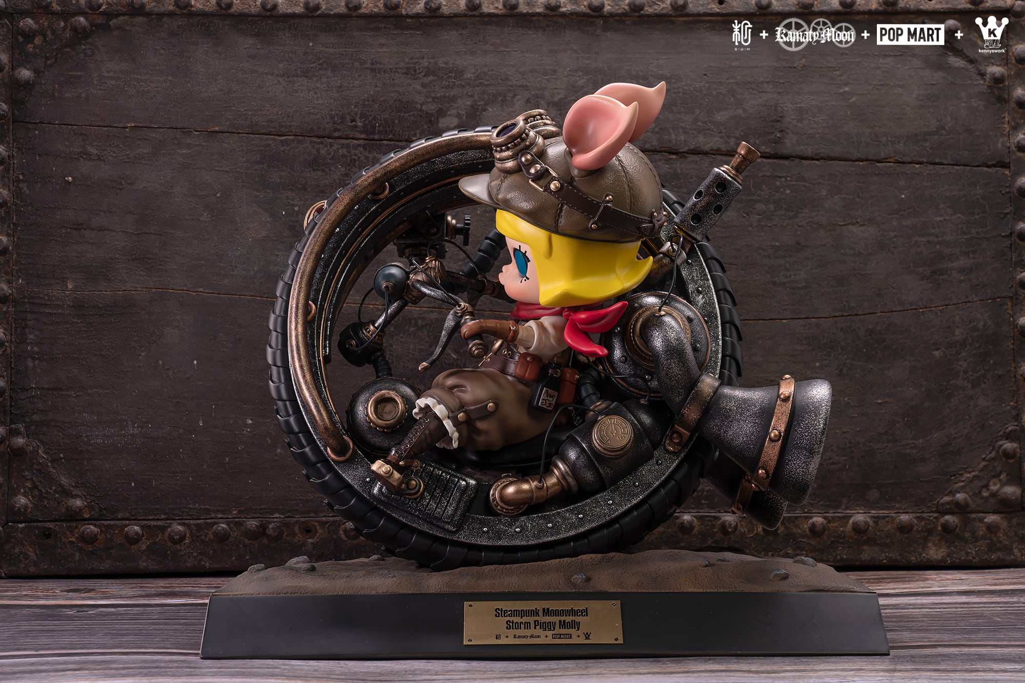 Steampunk Monowheell Storm Piggy Molly ｜鎌田光司×Kenny Wong | sumart