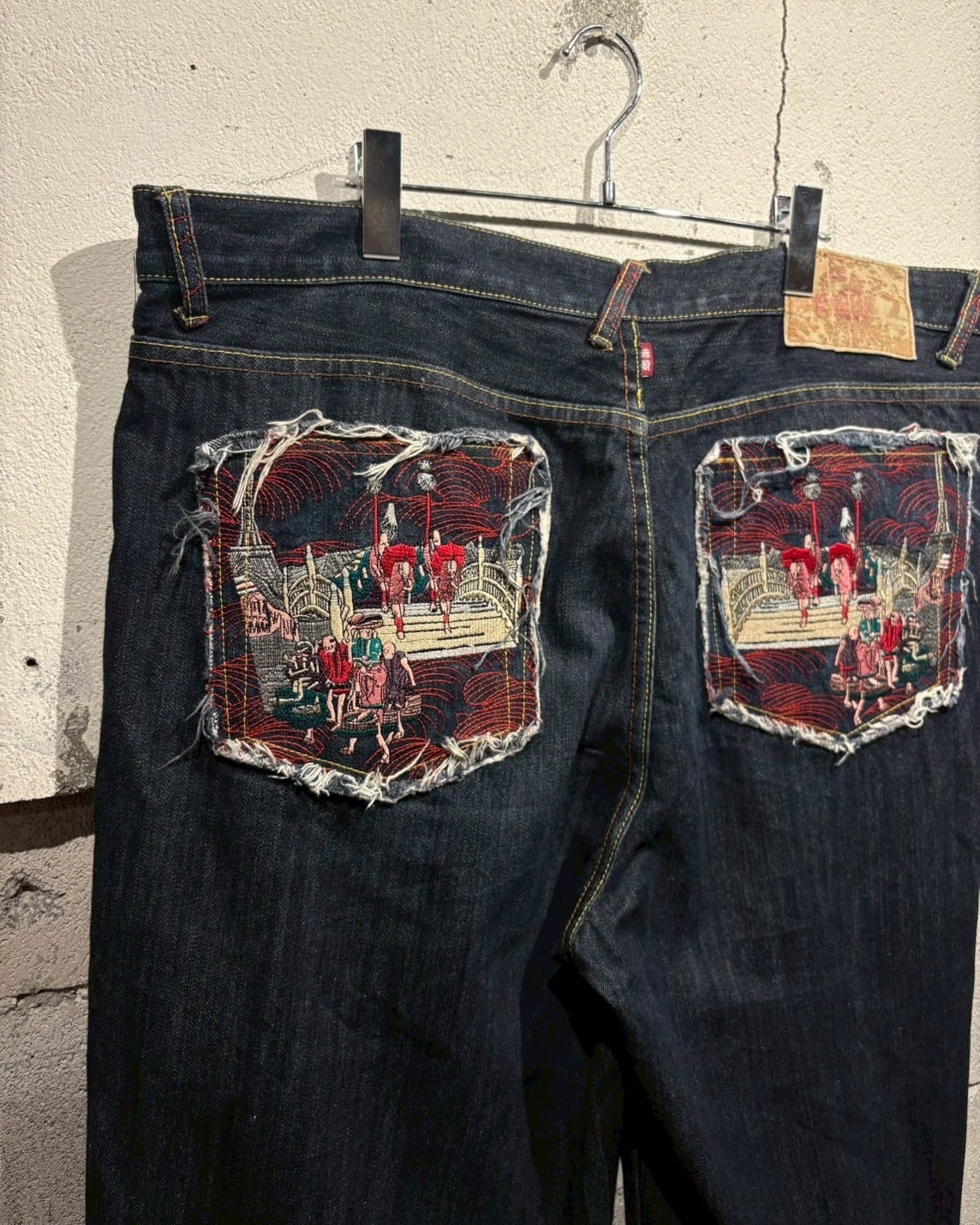 刺繍デニム レッドモンキー デニム Caka otto RED MONKEY COMPANY
