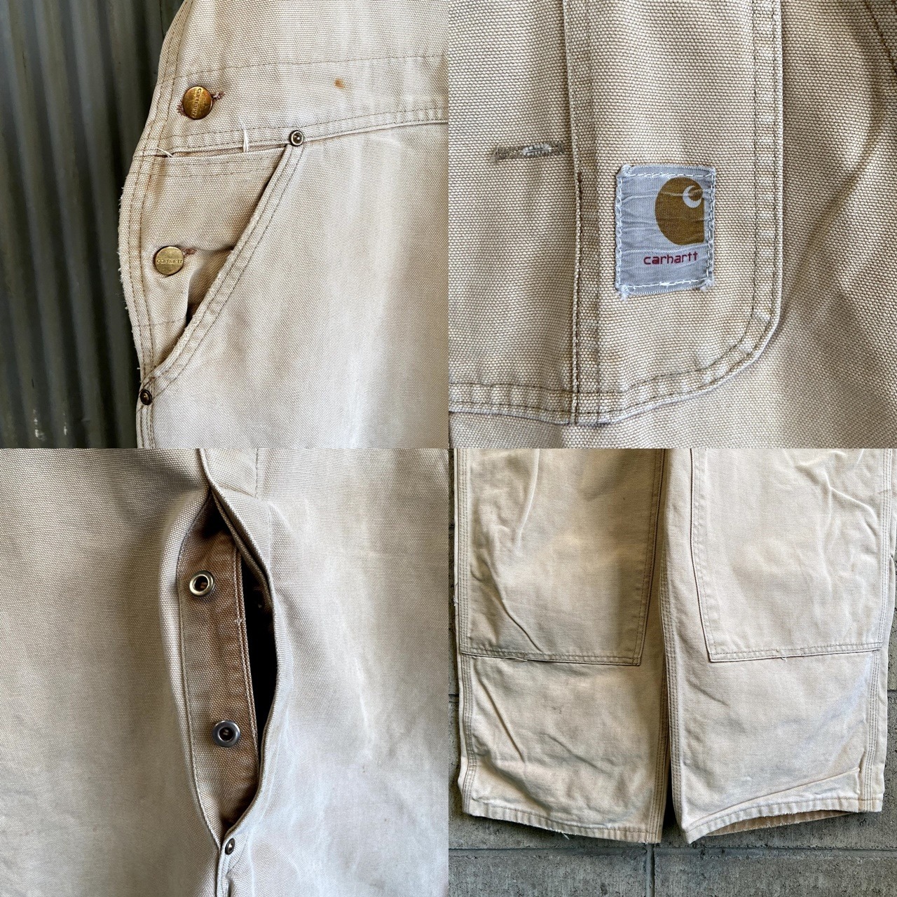 ビッグサイズ 70年代 プリントタグ USA製 Carhartt カーハート ダック 