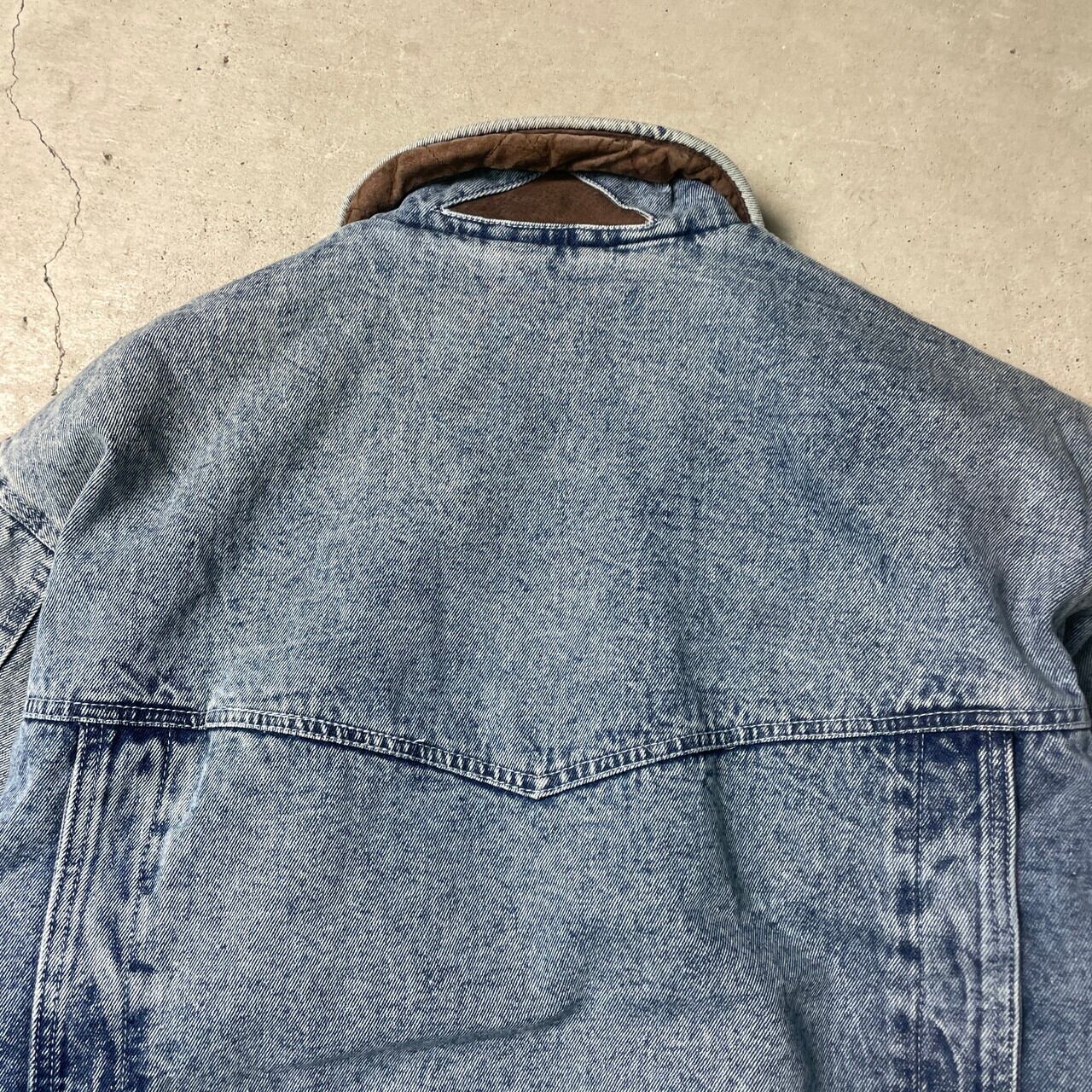 90年代 NORTH BAY デニムブルゾン 変形デニムジャケット メンズL相当