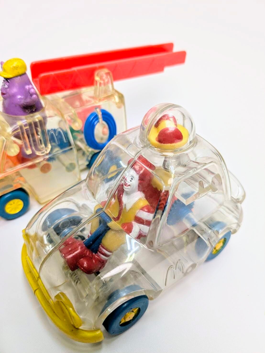☆ VINTAGE JUNK ☆ 1996年製 【McDonald マクドナルド】 ハッピーミール  透明ライダー   / 1996 X-Ray Riders Meal Toy 〘VINTAGE ビンテージ〙 〚アメリカン雑貨 アメトイ〛