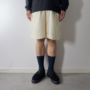 Polo by Ralph Lauren Double-pleated linen shorts [W38] 古着