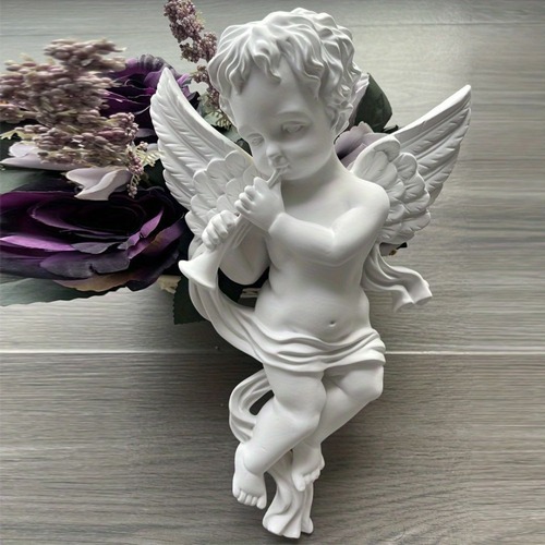 リトルエンジェル 壁掛け装飾 彫刻 背景 レリーフ装飾 ウォールステッカー