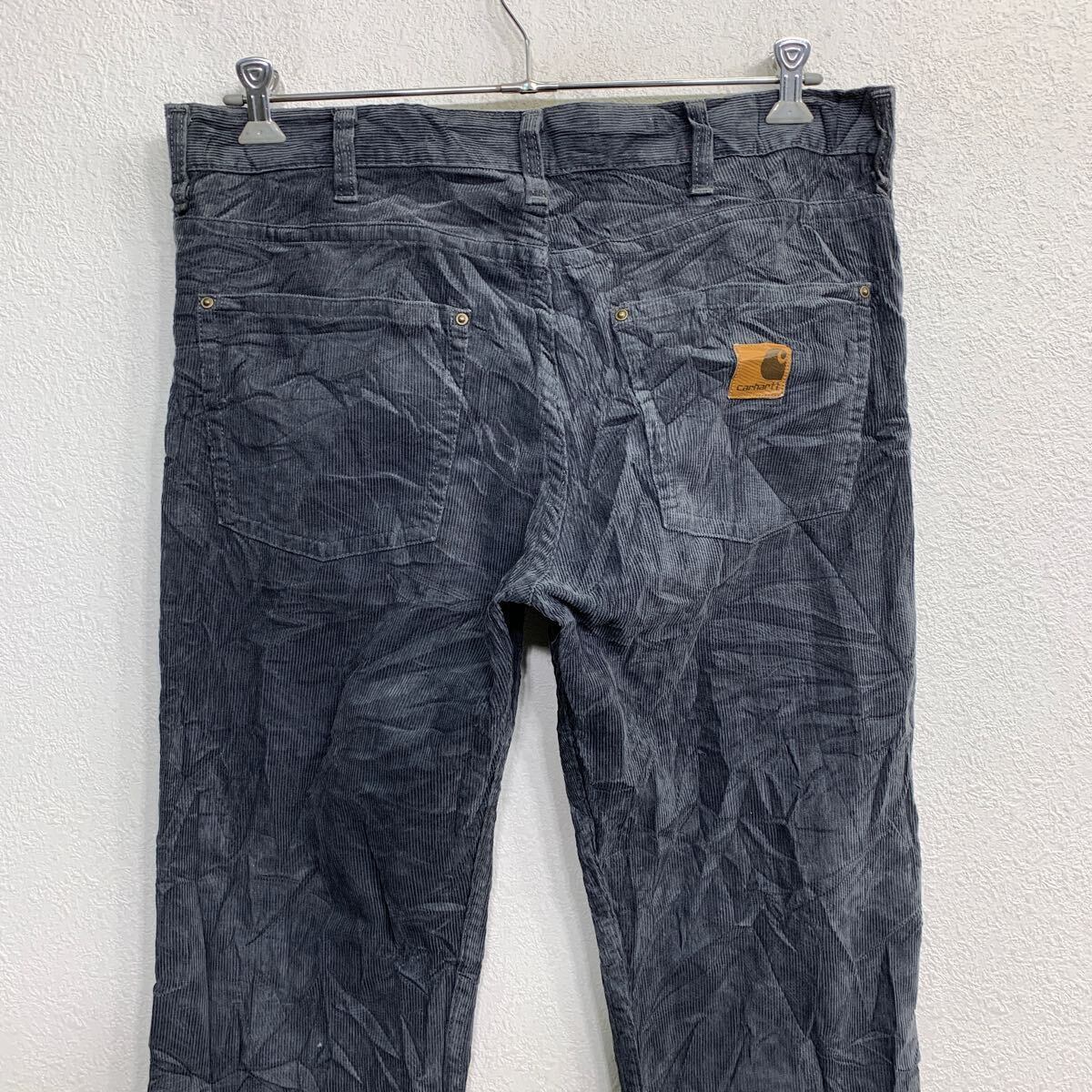 Carhartt コーデュロイパンツ W36 カーハート ビッグサイズ グレー