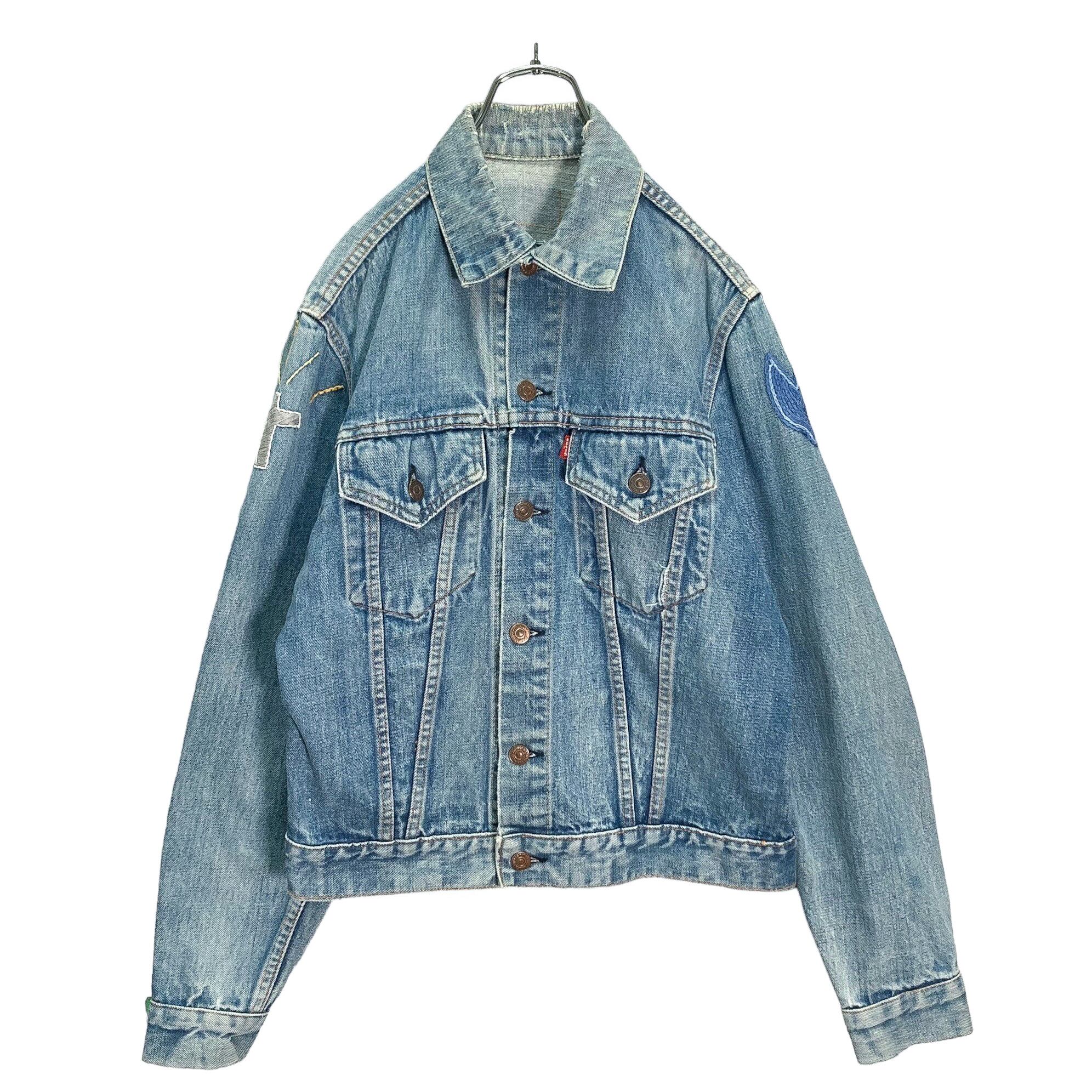 60sビンテージ LEVIS 70505 BIGE 初期 イエローステッチ Gジャン 