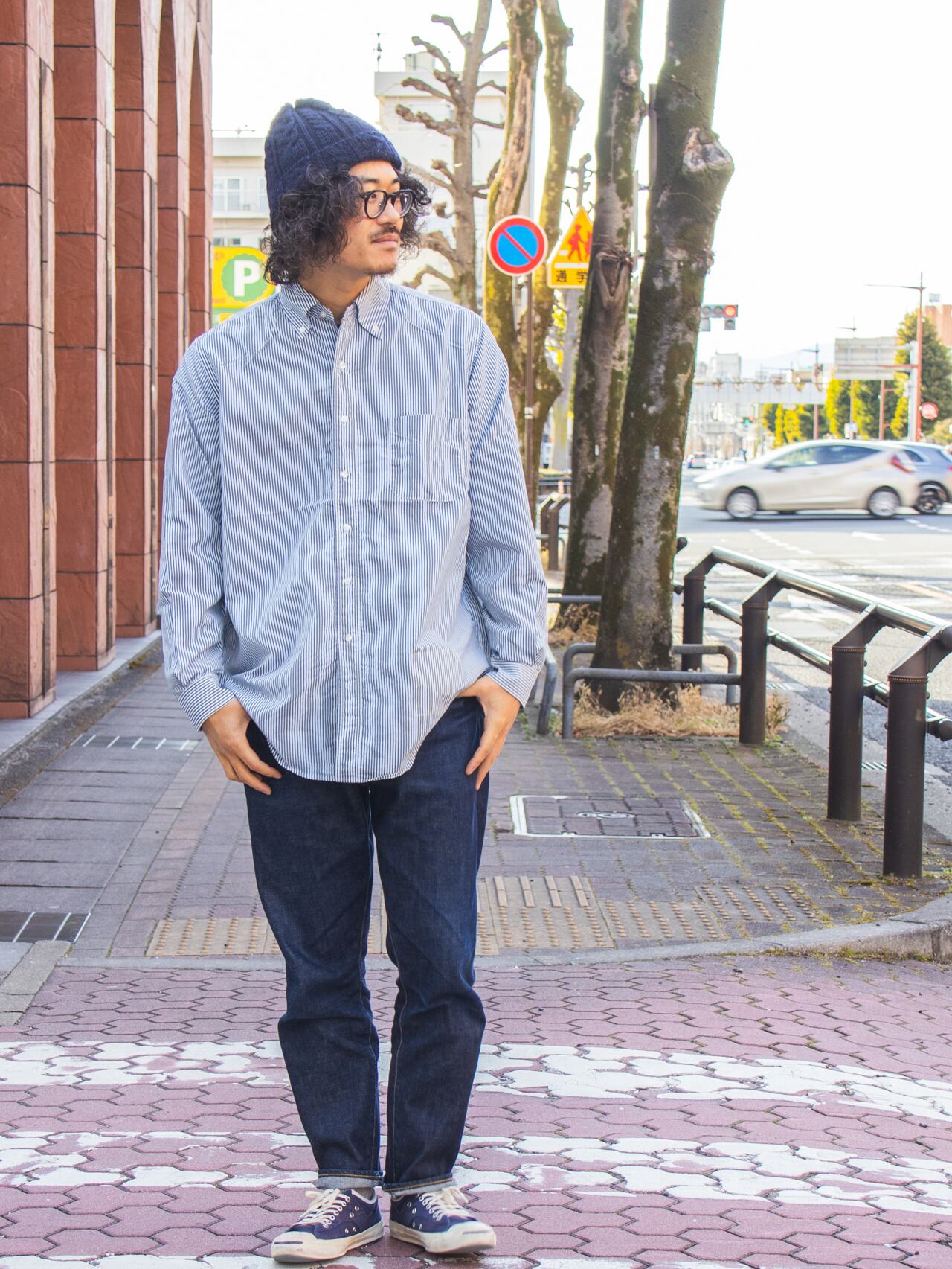 15.5OZ DENIM TAPERED 5P PT01 / Sanca サンカ テーパードデニム | PEPS