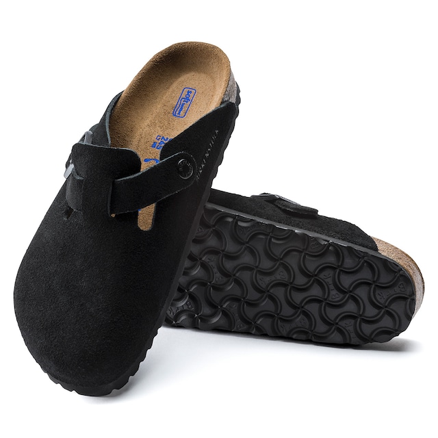 ［BIRKENSTOCK］Boston／ボストン （36-38） SFB VL｜Black