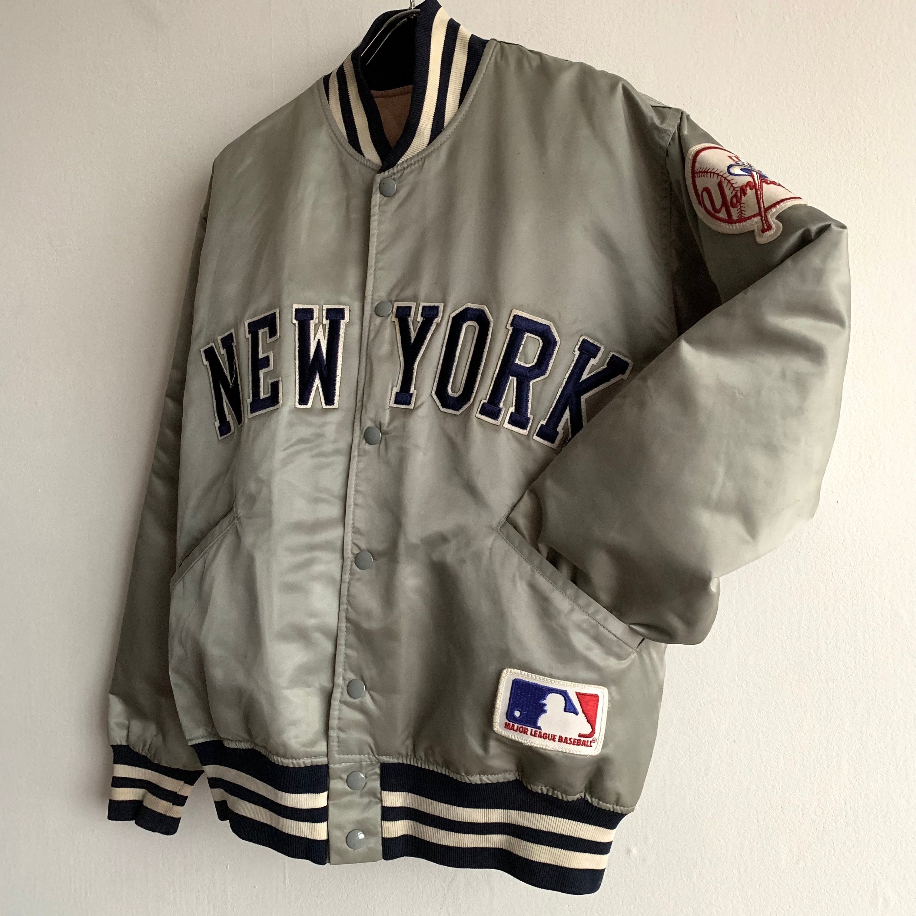 0055 / 1980's felco Yankees varsity jacket グレー スタジャン 0055 / 1980's felco Yankees varsity jacket グレー スタジャン