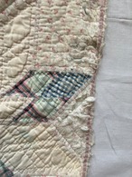 1930’s USA Antique Patchwork Quilt Coverlet