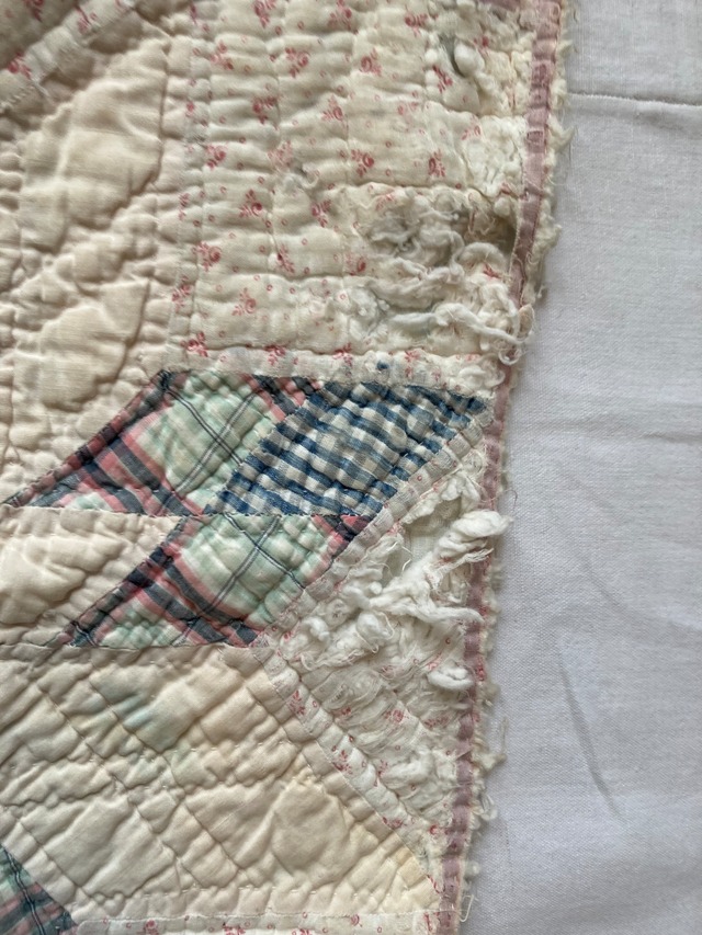 1930’s USA Antique Patchwork Quilt Coverlet