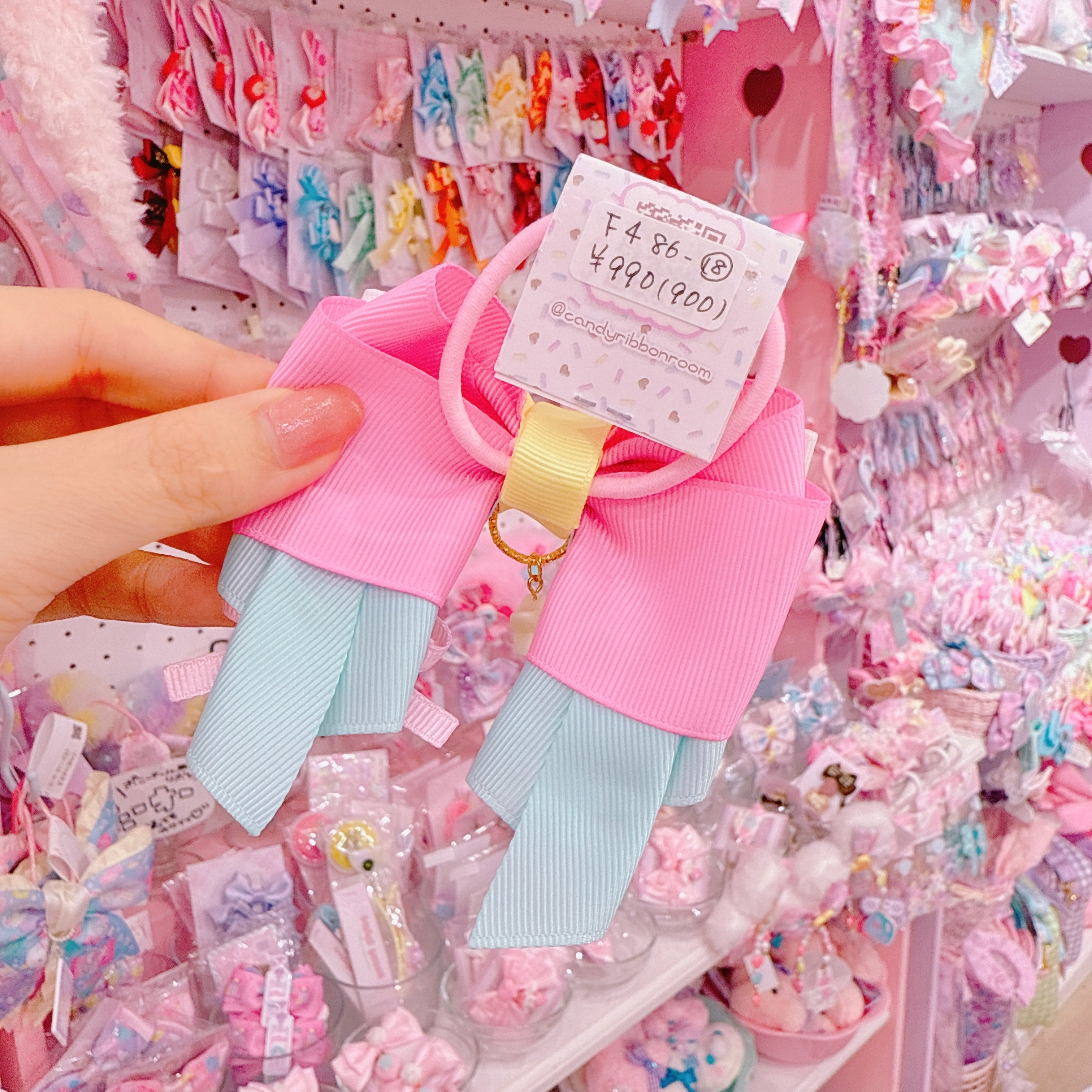 【F4】86-18ヘアゴム