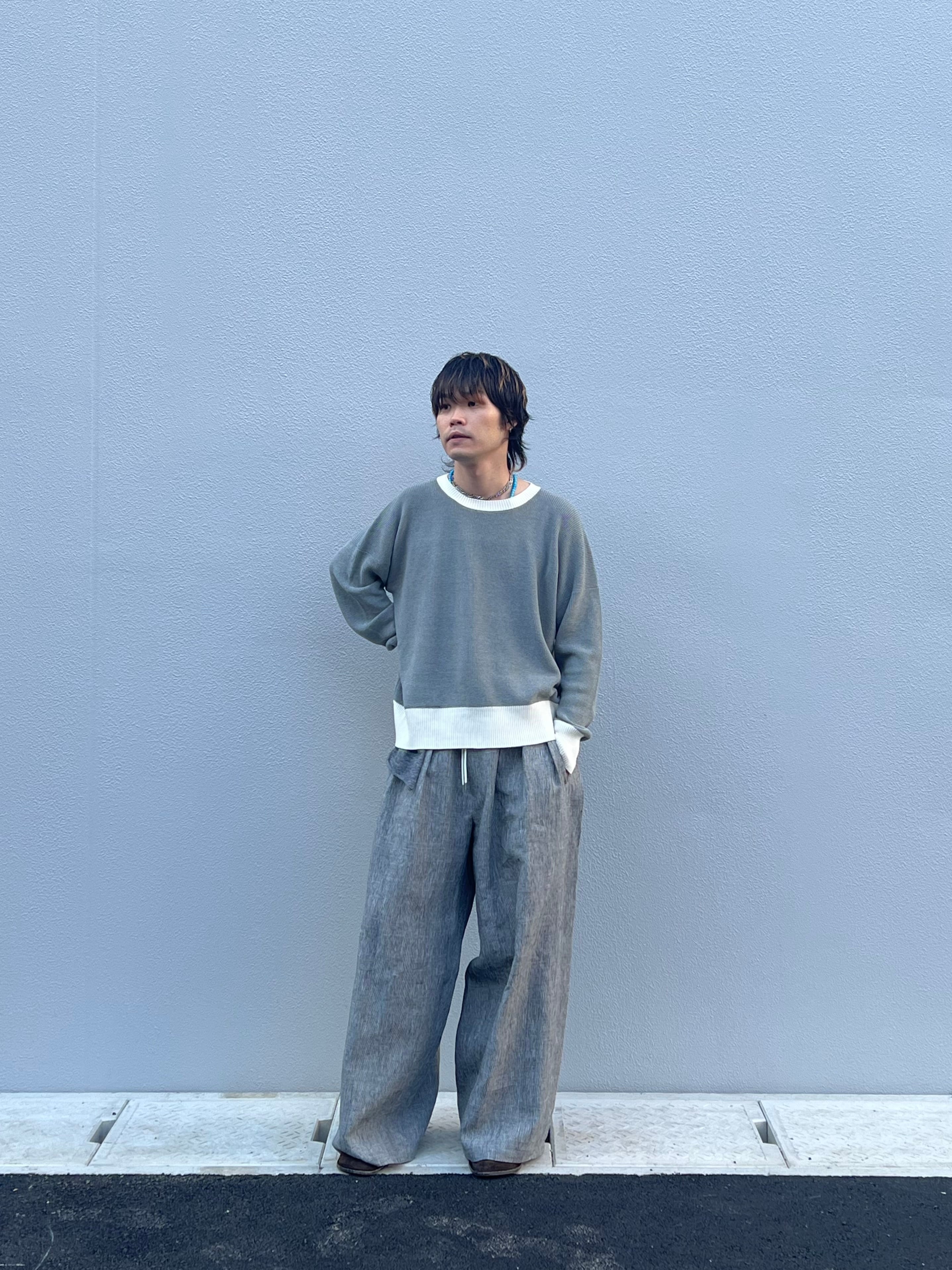 さわDouble Knit Spiral Skirt laubeblanc KNIT | Savvy（大分市セレクトショップ サビー）