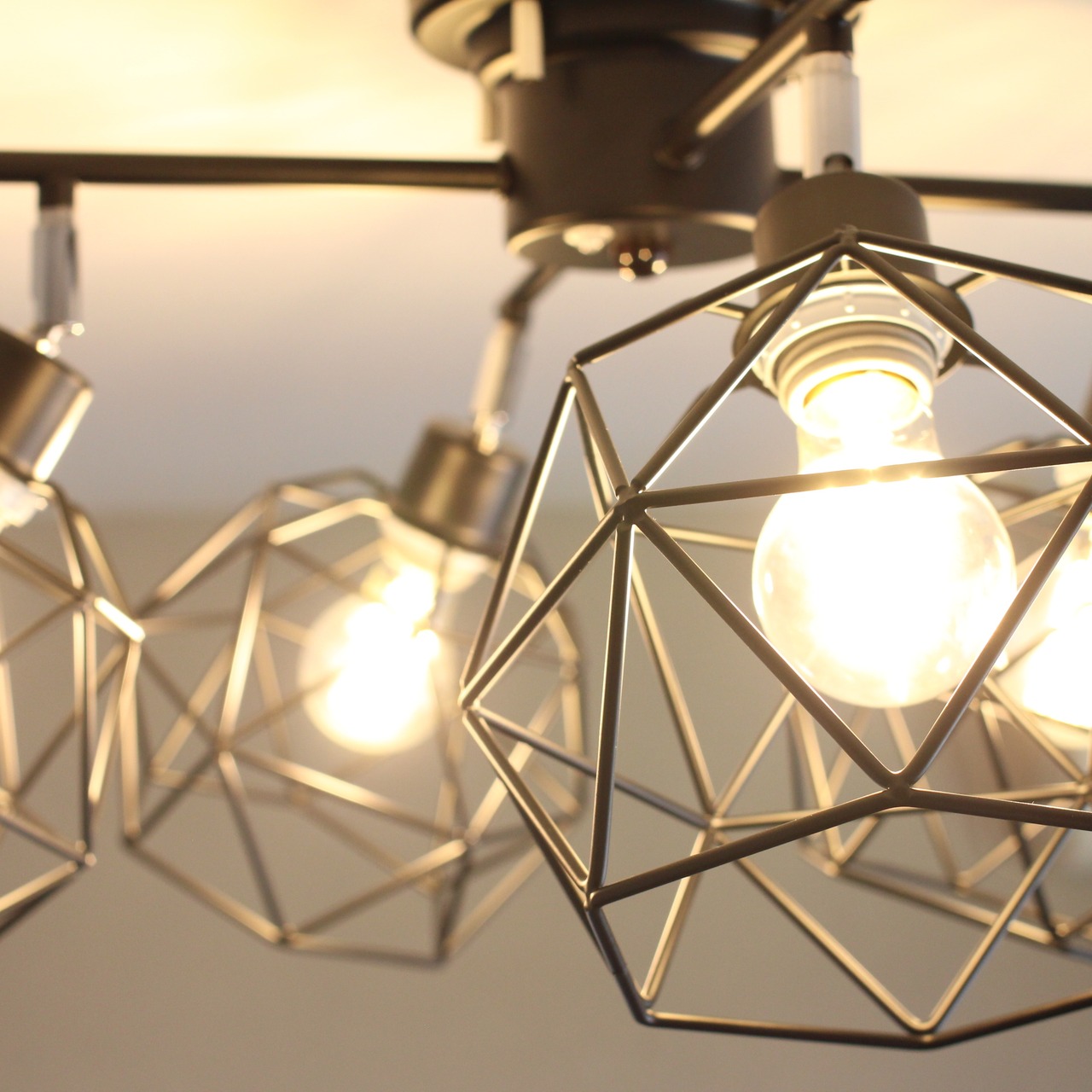 WIRE Ceiling Light ワイヤー シーリングライト-cross type-