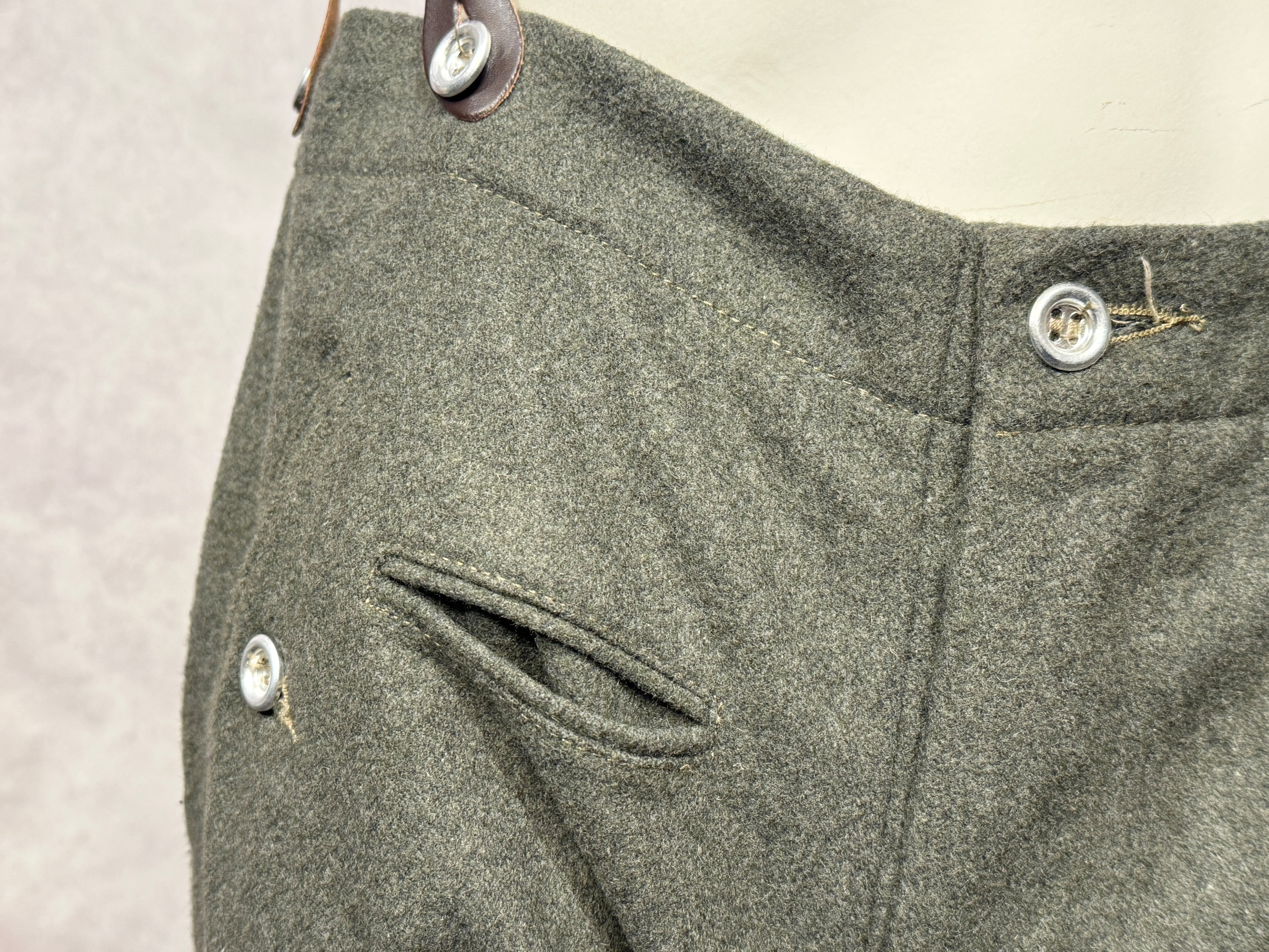 USED】WWII ドイツ軍 M40野戦パンツ（Mサイズ相当