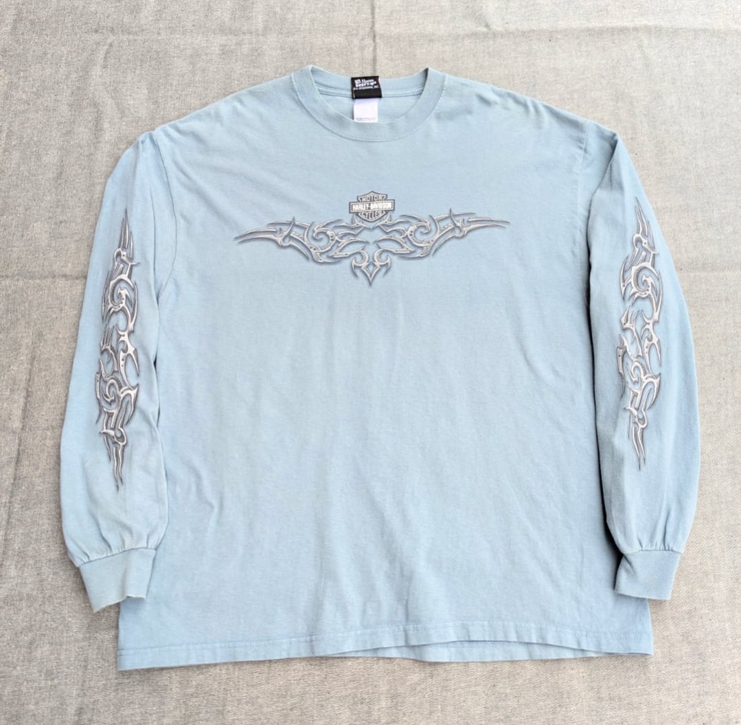 harley davisso blade l/s tee usa製! 小岩店