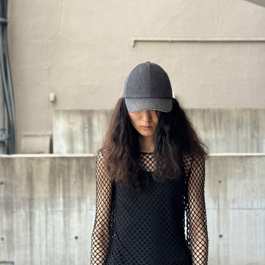 courreges】SIGNATURE DENIM CAP | AYIN