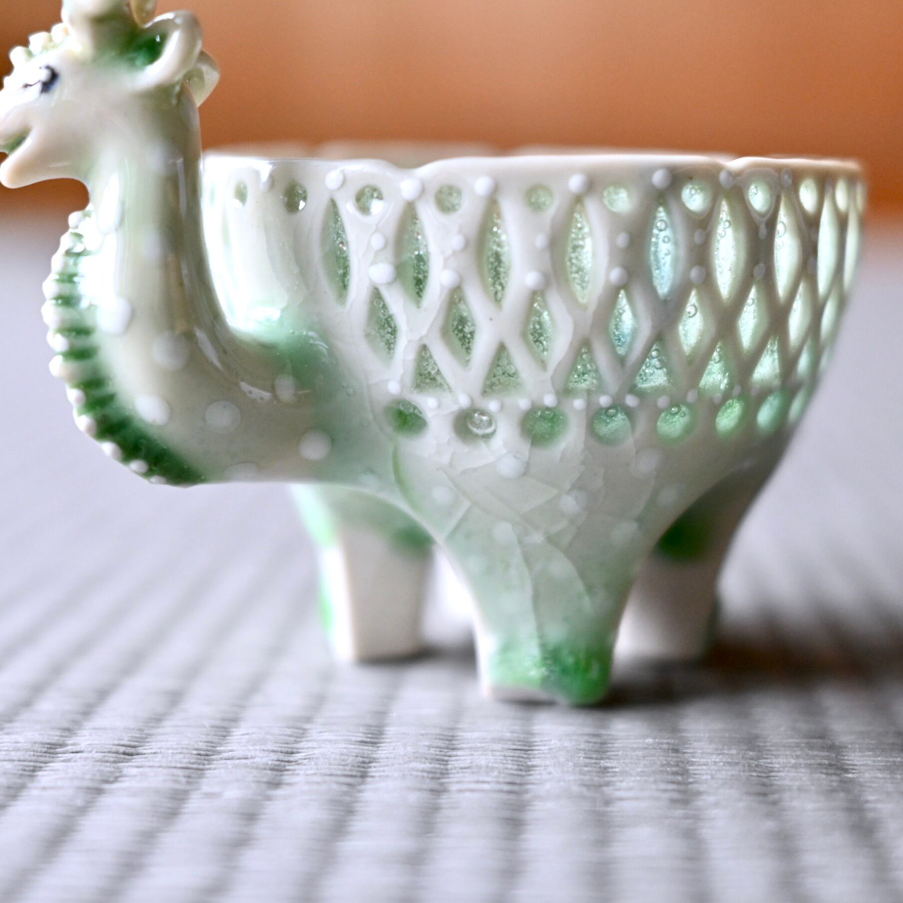 54. キラメキ鹿ぐい呑み | 陶工房 みかガマ ＊ のぐちみか