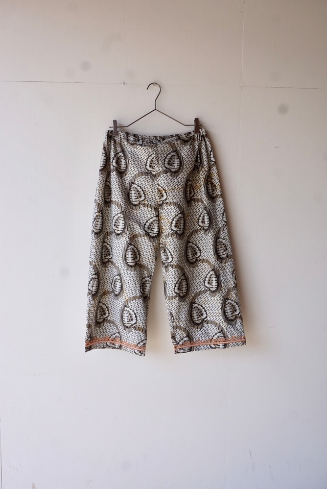 【monoya】african batik pants
