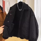 Reversible Shearling Cropped Jacket (ME248)