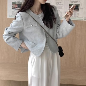 pearl button casual jacket(2color)<j1835>